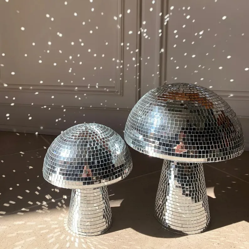Mushroom Disco Ball - Fun decorative home accessory